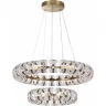 Люстра ODEON LIGHT MIRAGE L-VISION ODL24 453 LED 230W 4000K 14677лм металл акрил, античная бронза 5030/230L