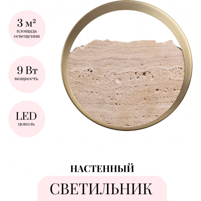 Настенный светильник ODEON LIGHT ECODESIGN VALLEY 6625/9WL