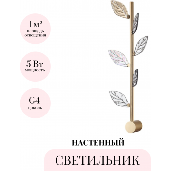 Настенный светильник ODEON LIGHT LISTVA L-VISION 5445/5WL