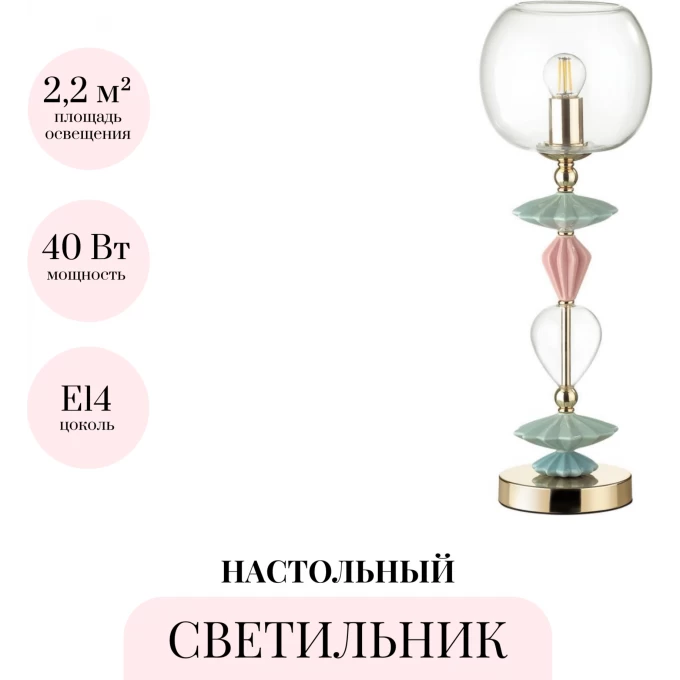 Настольная лампа ODEON LIGHT BIZET 4855/1T