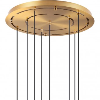 Универсальное круглое основание ODEON LIGHT HIGHTECH ODL23 163 D600мм MOLTO бронза